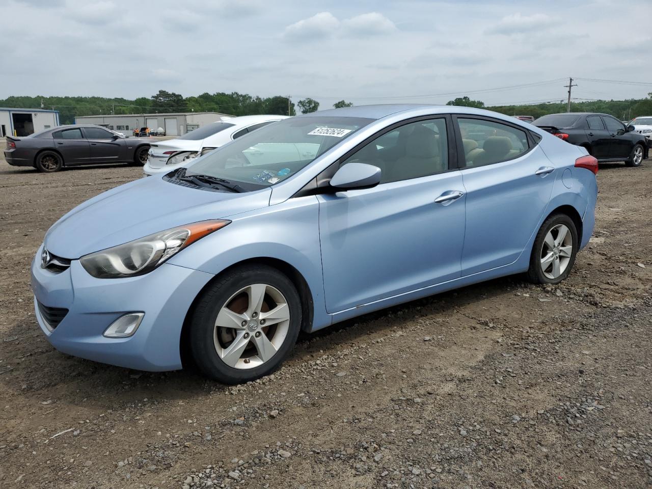 KMHDH4AE4DU497964 2013 Hyundai Elantra Gls
