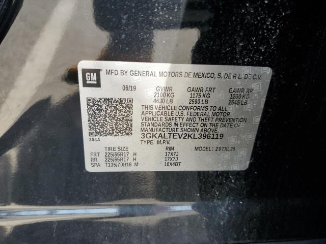 2019 GMC Terrain Sle VIN: 3GKALTEV2KL396119 Lot: 48501074
