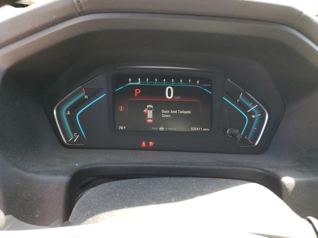 5FNRL6H76KB056452 2019 Honda Odyssey Exl