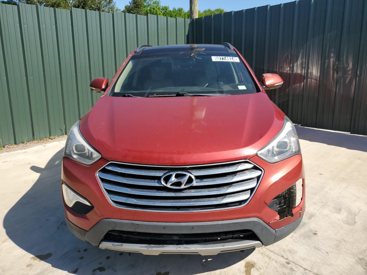 KM8SR4HF4EU072328 2014 Hyundai Santa Fe Gls