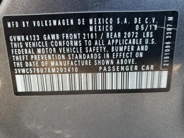 2019 VOLKSWAGEN JETTA S - 3VWC57BU7KM203410
