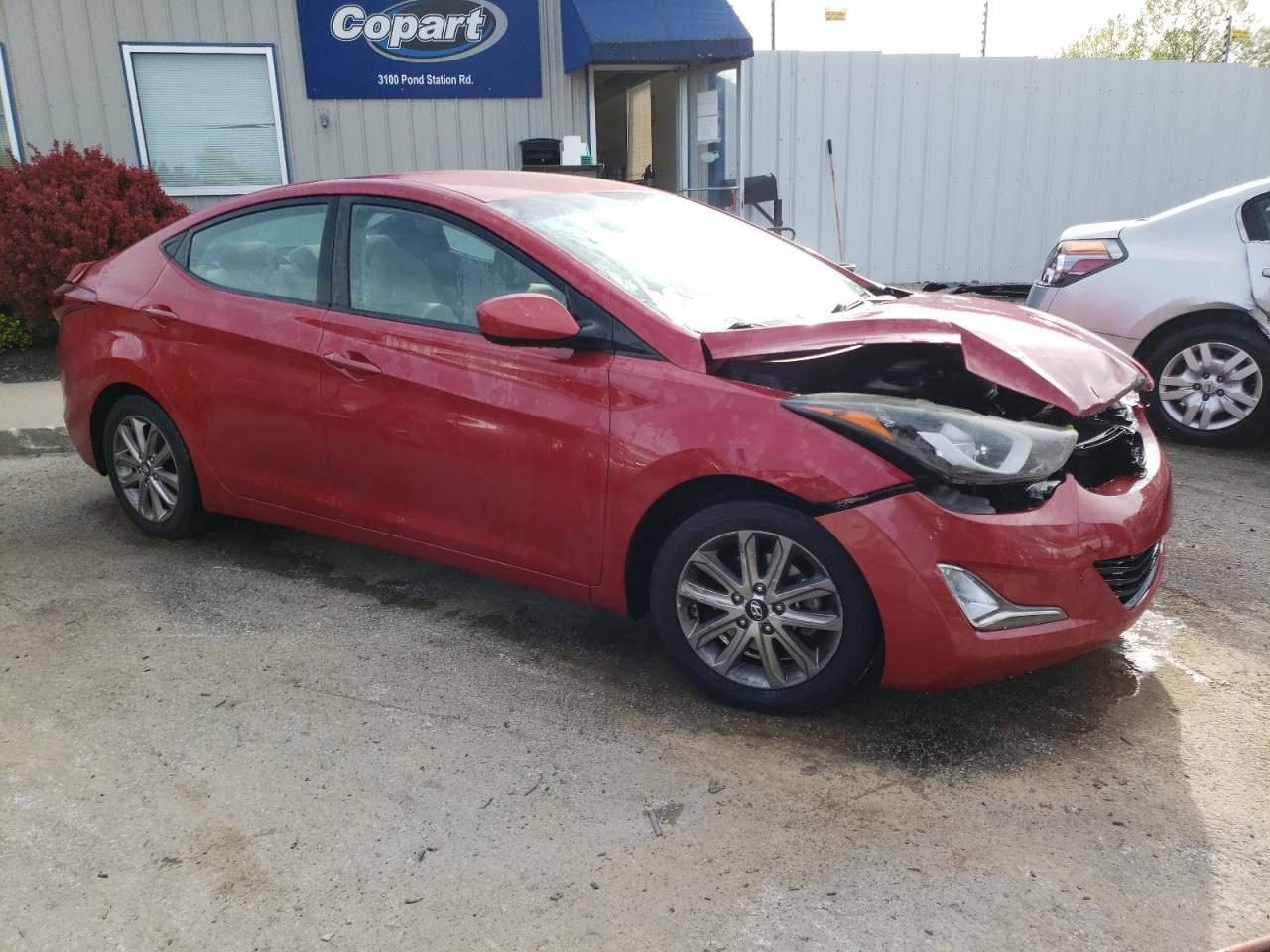 KMHDH4AE3FU387555 2015 Hyundai Elantra Se