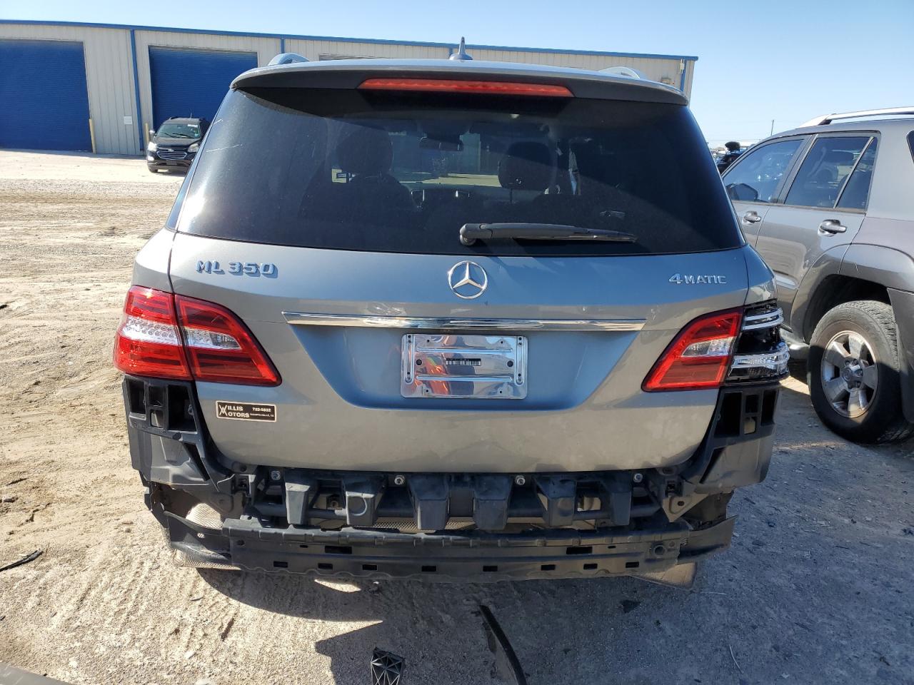 4JGDA5HB2CA023016 2012 Mercedes-Benz Ml 350 4Matic