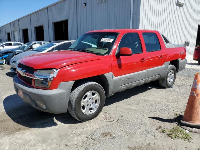 Lot #2489837992 2002 CHEVROLET AVALANCHE salvage car