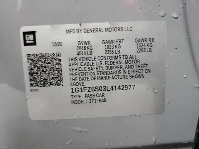 1G1FZ6S03L4142977 Chevrolet Bolt EV PR 12