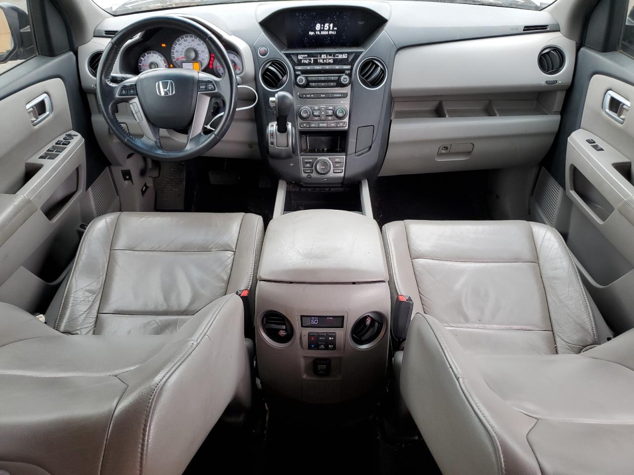 5FNYF3H72DB009066 2013 Honda Pilot Exln