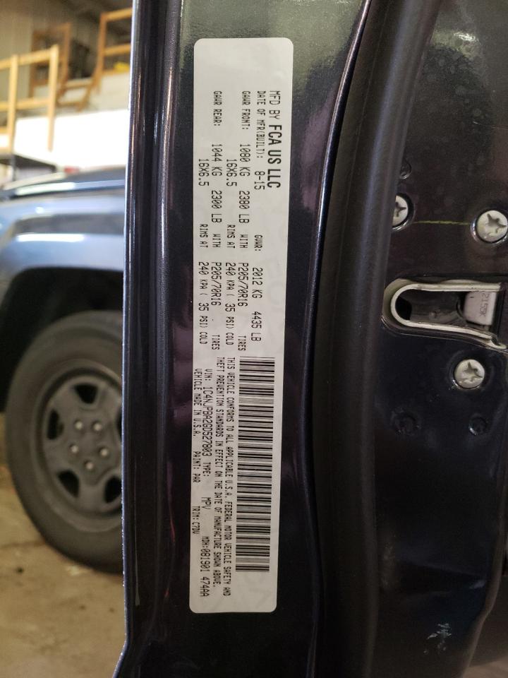 1C4NJPBA2GD527803 2016 Jeep Patriot Sport