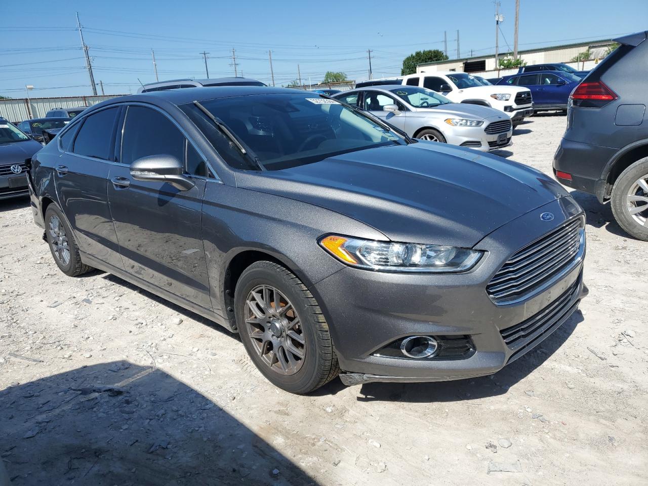 3FA6P0K9XER343638 2014 Ford Fusion Titanium