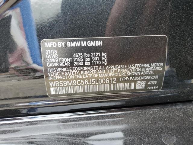  BMW M3 2018 Чорний