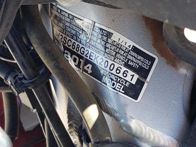 2014 HONDA GL1800 G JH2SC68G2EK200661