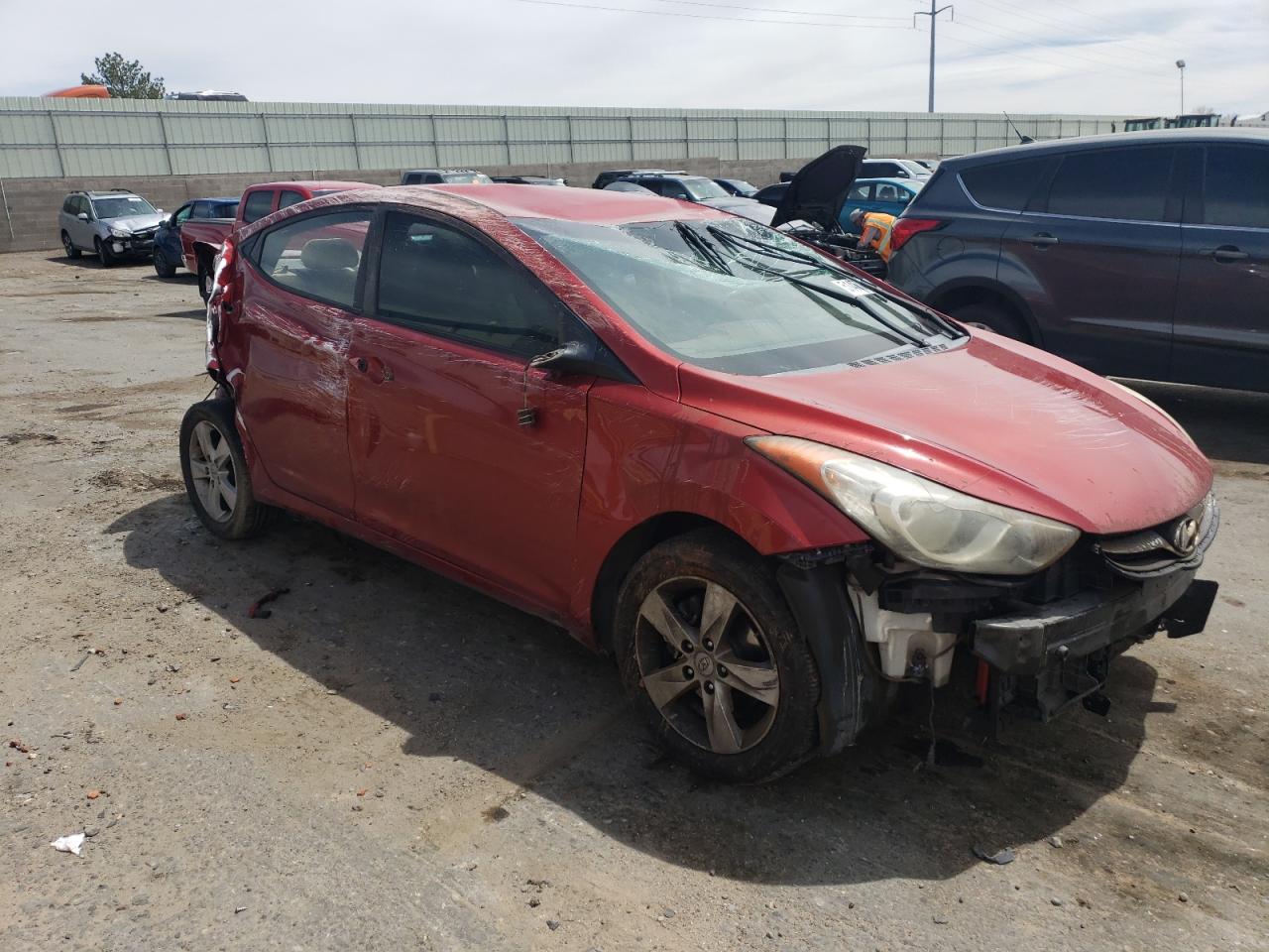 KMHDH4AE0CU329401 2012 Hyundai Elantra Gls