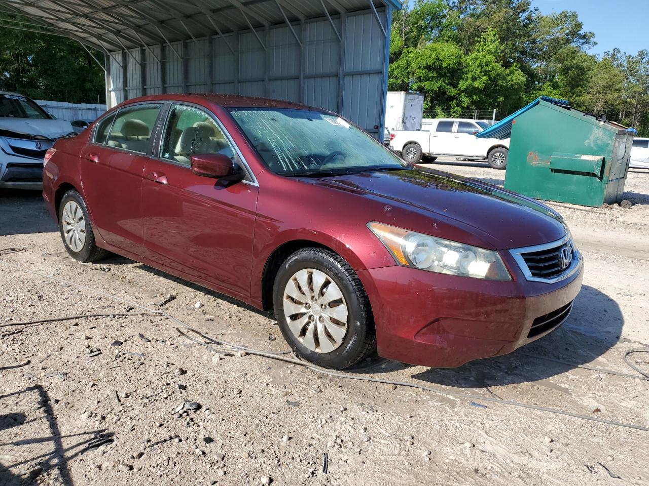 1HGCP2F37AA129856 2010 Honda Accord Lx