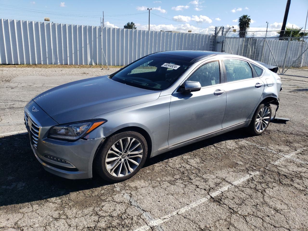 2017 Genesis G80 Base vin: KMHGN4JE3HU173612