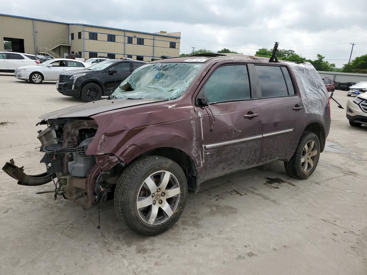 5FNYF3H94EB027653 2014 Honda Pilot Touring