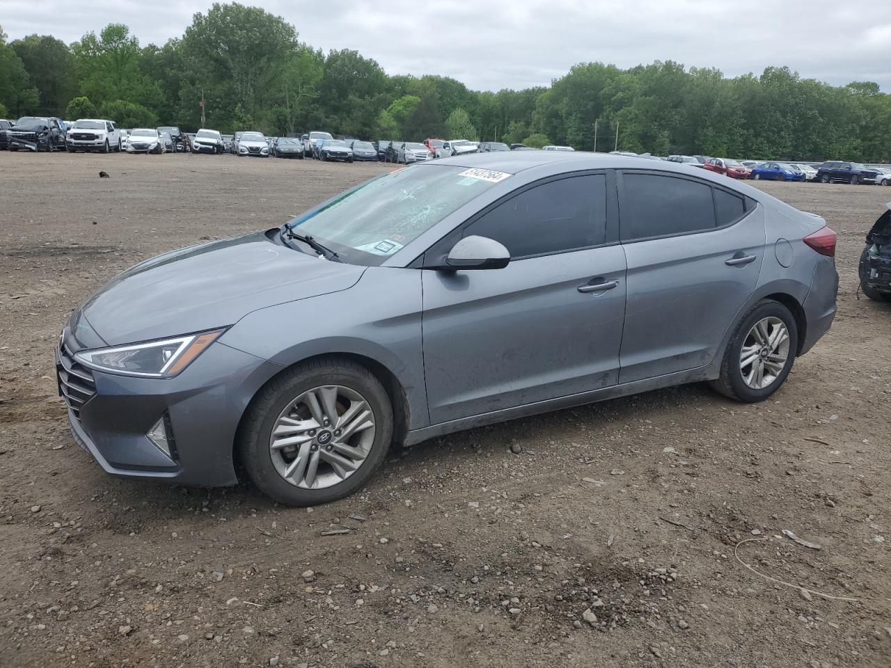 KMHD84LF4KU878541 2019 Hyundai Elantra Sel