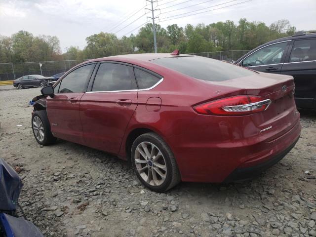 2019 Ford Fusion Se VIN: 3FA6P0LU3KR210802 Lot: 50935624