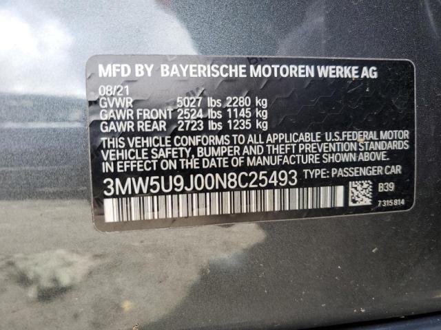 3MW5U9J00N8C25493 BMW M3 40XI 12