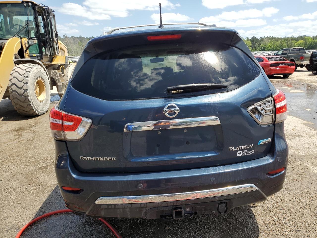 2014 Nissan Pathfinder Sv Hybrid vin: 5N1CR2MN3EC649460