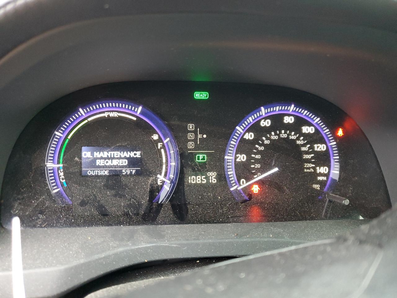 JTHBB1BA2A2015649 2010 Lexus Hs 250H