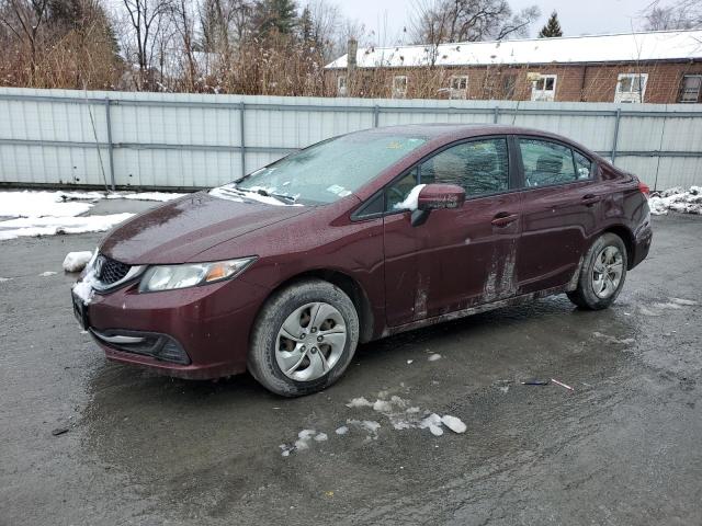 Lot #2526441862 2015 HONDA CIVIC LX salvage car