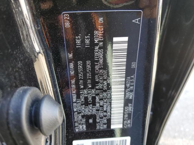 VIN 5TDKDRBH7PS519493 2023 Toyota Highlander, L no.13