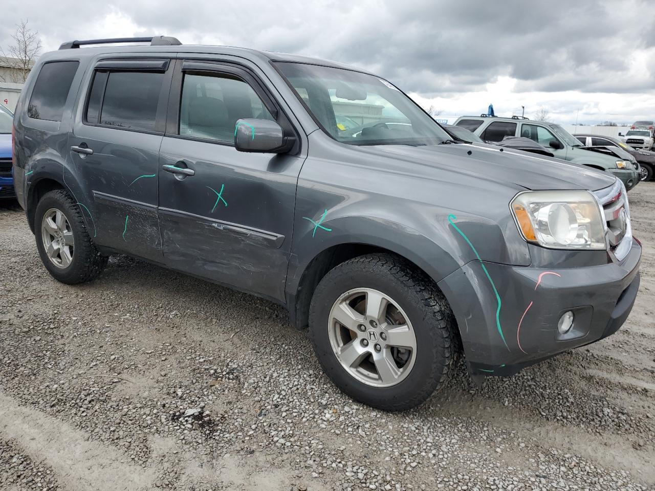 5FNYF4H7XBB106275 2011 Honda Pilot Exln