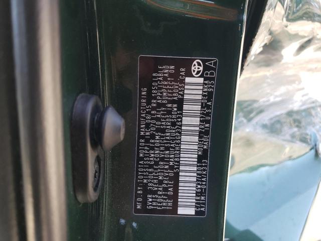 2016 Toyota Corolla L VIN: 5YFBURHE6GP376431 Lot: 51247424