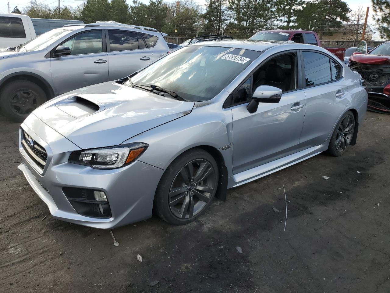 2017 Subaru Wrx Limited vin: JF1VA1L67H9823983