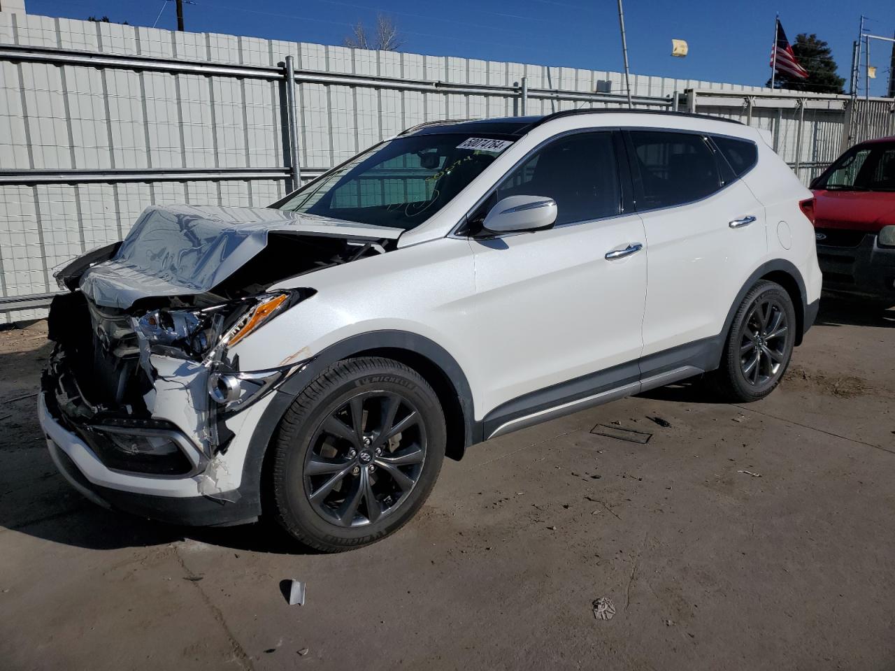 2017 Hyundai Santa Fe Sport vin: 5XYZWDLAXHG444316