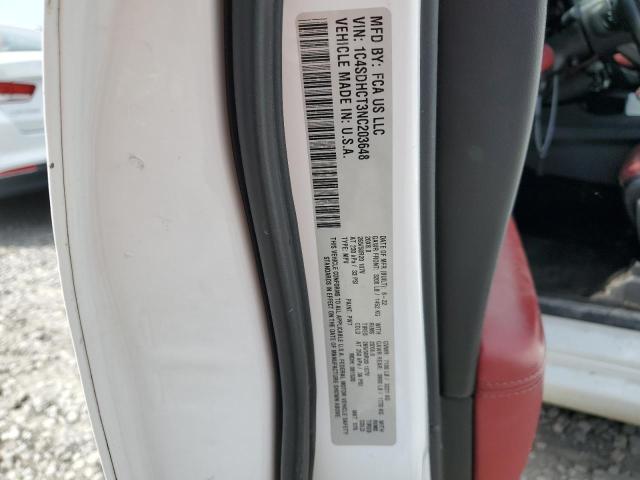 2022 Dodge Durango R/T VIN: 1C4SDHCT3NC203648 Lot: 52191514