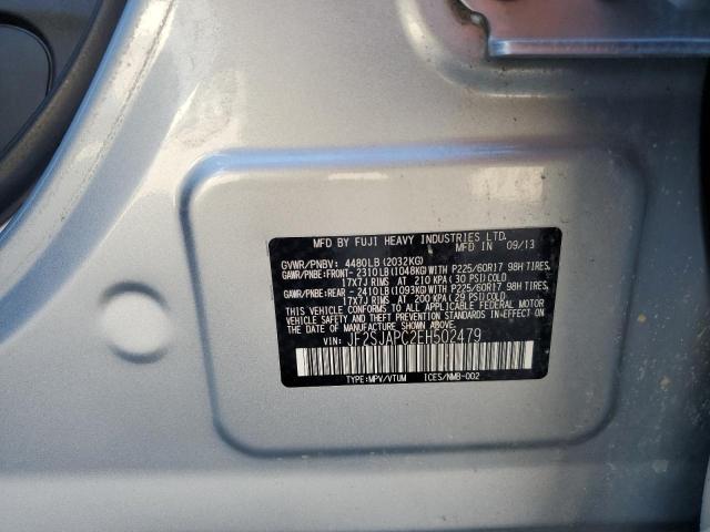 2014 Subaru Forester 2.5I Touring VIN: JF2SJAPC2EH502479 Lot: 51148774