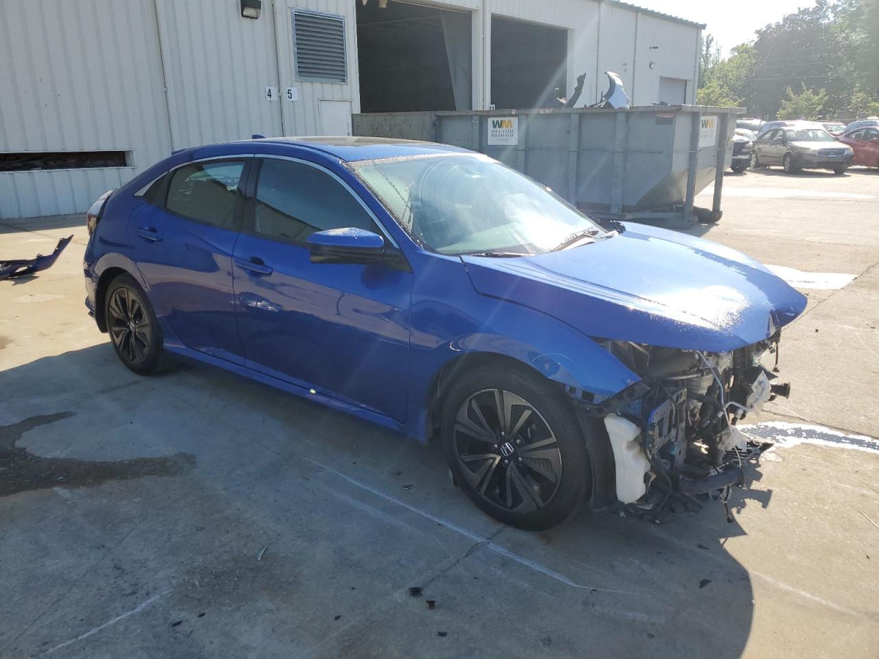 2018 Honda Civic Ex vin: SHHFK7H56JU413748