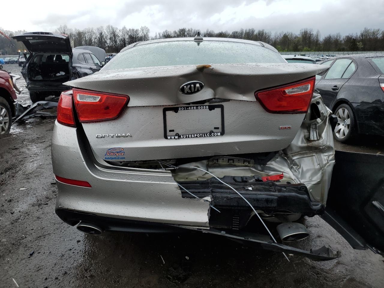 KNAGM4A76E5497858 2014 Kia Optima Lx