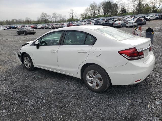 2013 Honda Civic Lx VIN: 2HGFB2F5XDH515867 Lot: 50283404