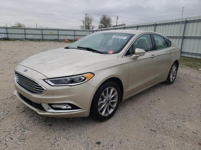 Lot #2505672763 2017 FORD FUSION SE salvage car