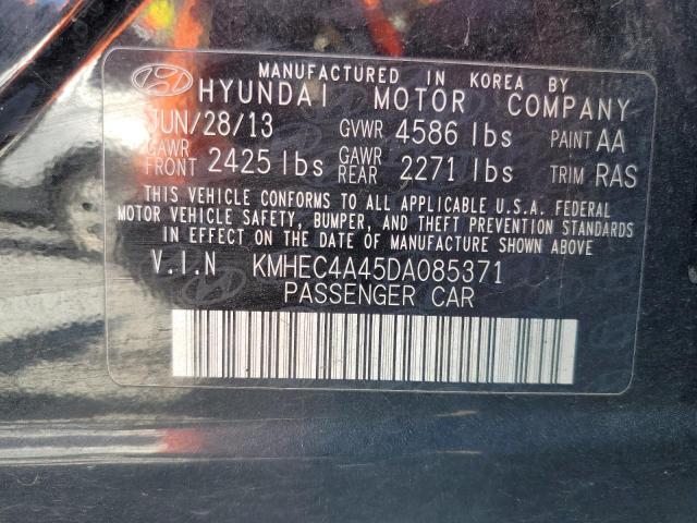 2013 Hyundai Sonata Hybrid VIN: KMHEC4A45DA085371 Lot: 52454024