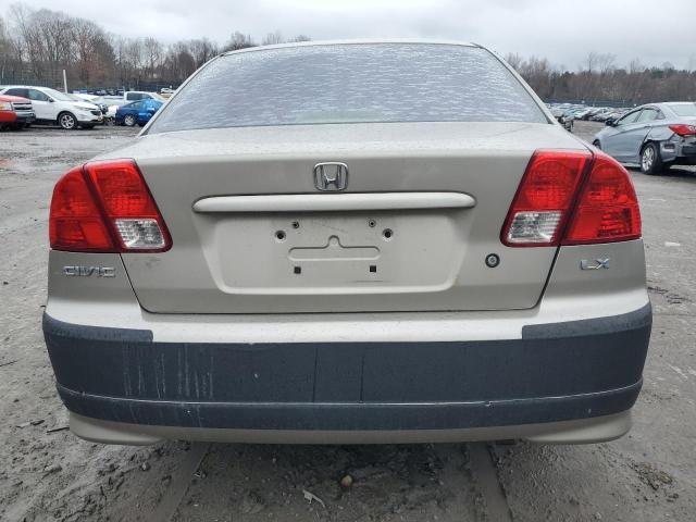 2004 Honda Civic Lx VIN: 2HGES16564H535880 Lot: 49335514