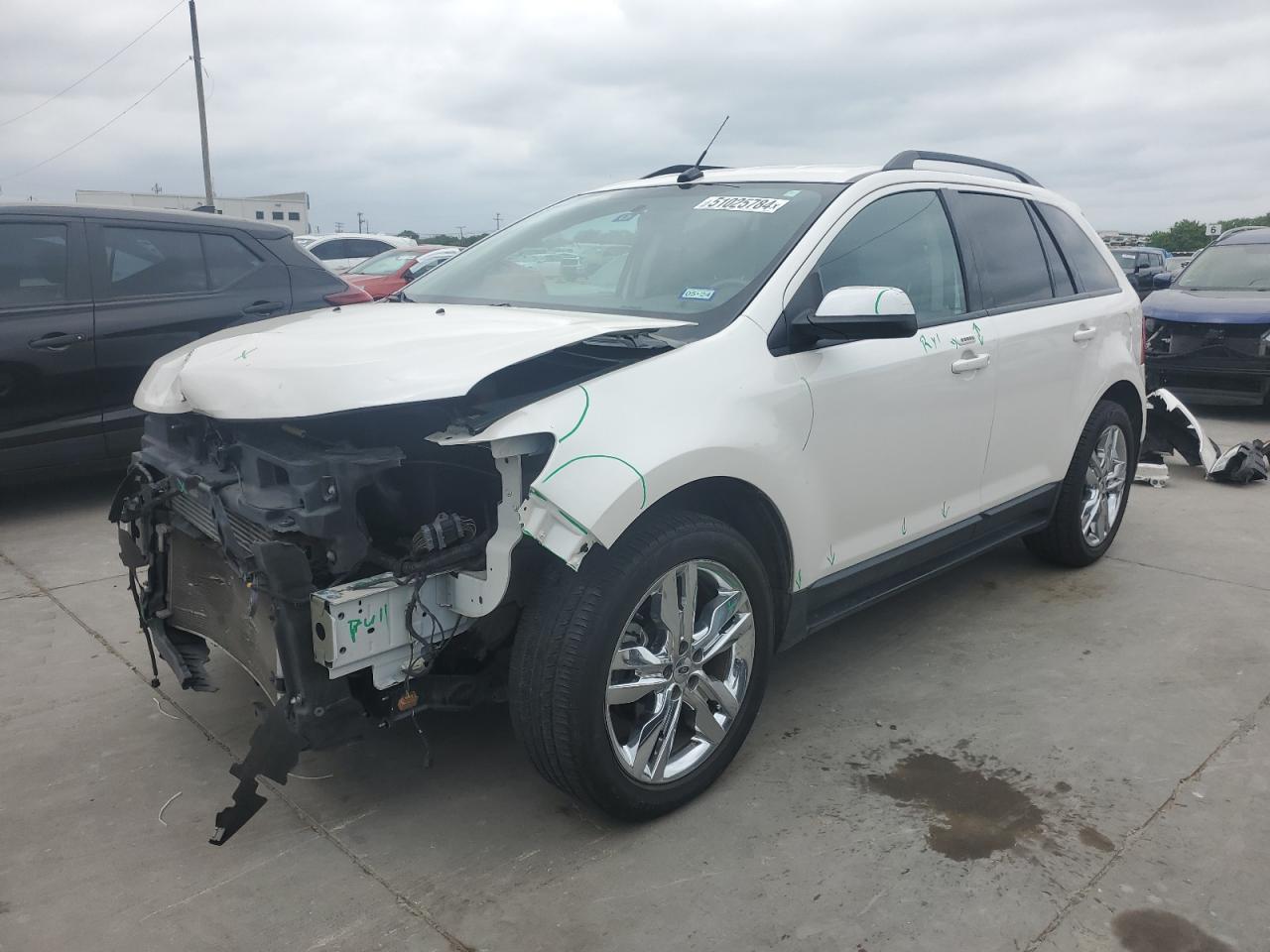 2FMDK3J91DBA10708 2013 Ford Edge Sel