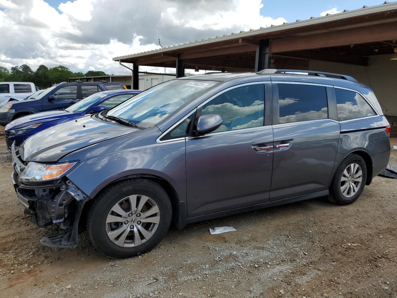 5FNRL5H60EB131961 2014 Honda Odyssey Exl