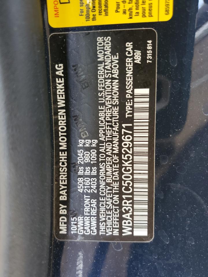 WBA3R1C50GK529671 2016 BMW 435 I