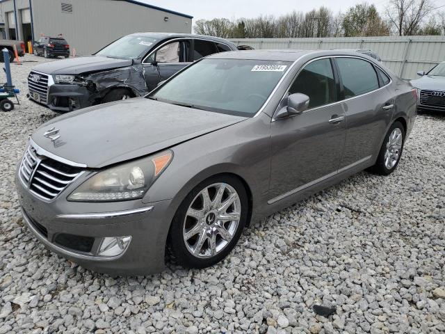 Lot #2489670400 2011 HYUNDAI EQUUS SIGN salvage car