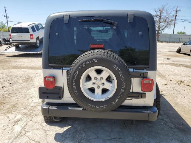 2006 Jeep Wrangler / Tj Unlimited VIN: 1J4FA44S06P703702 Lot: 52583294