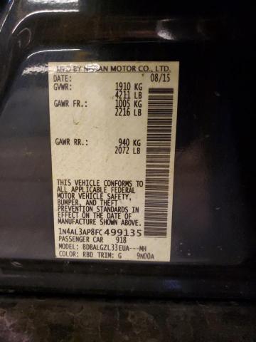 2015 NISSAN ALTIMA 2.5 - 1N4AL3AP8FC499135