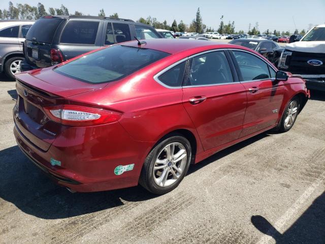 2016 Ford Fusion Titanium Phev VIN: 3FA6P0SU0GR304581 Lot: 52924624