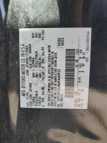 2004 Ford Ranger VIN: 1FTYR10U84PA60932 Lot: 50153884