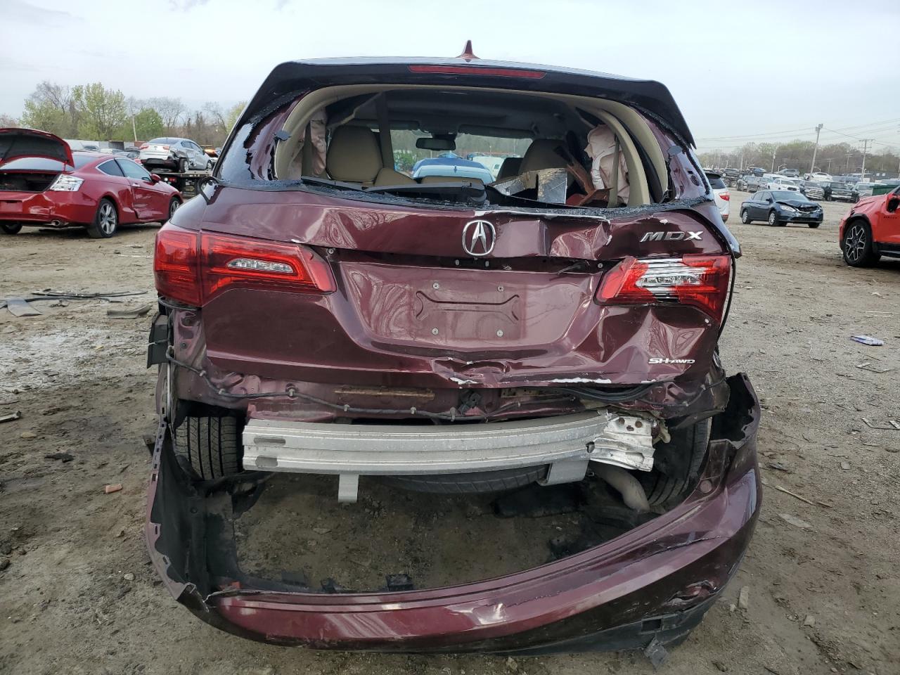 5FRYD4H46EB005460 2014 Acura Mdx Technology