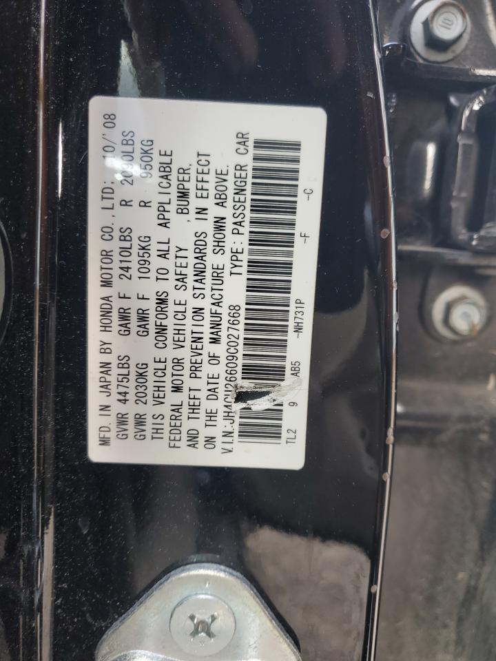 JH4CU26609C027668 2009 Acura Tsx