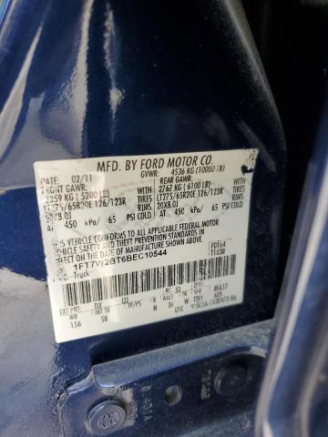 2011 Ford F250 Super Duty VIN: 1FT7W2BT6BEC10544 Lot: 51142124