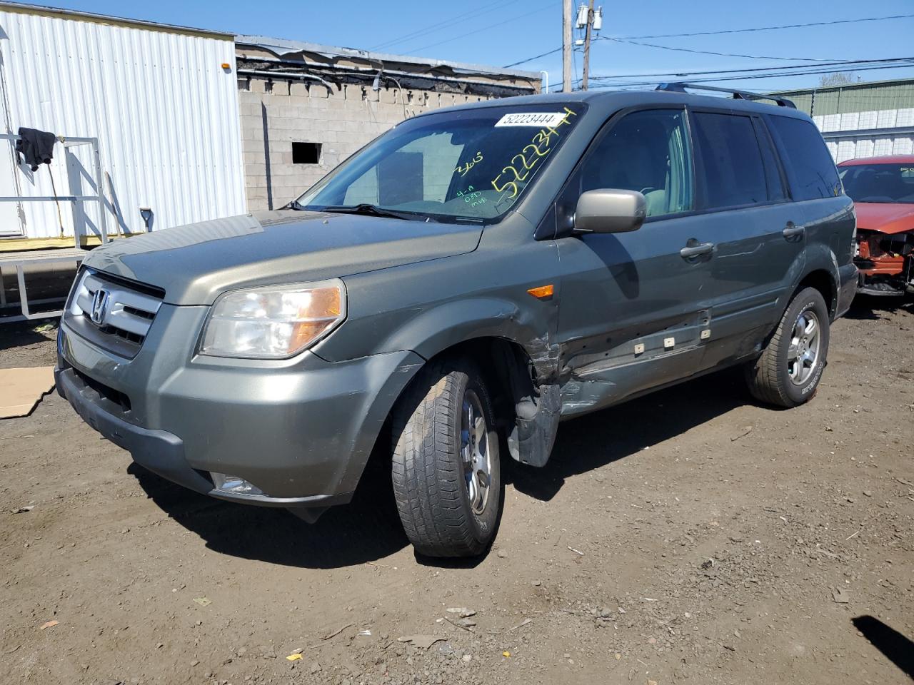 2HKYF18437H520804 2007 Honda Pilot Ex