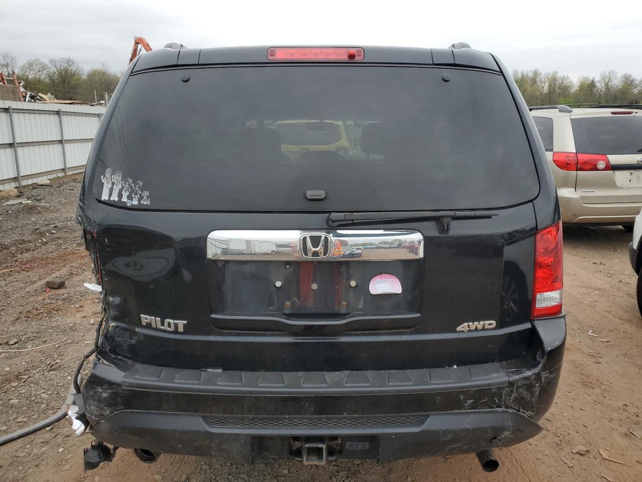 5FNYF4H56CB037827 2012 Honda Pilot Exl